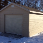 Oostburg WI 12x16 Gable with Lap siding
